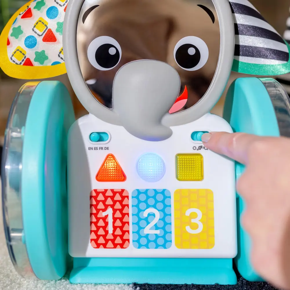 Baby Einstein Chase & Tap Emekleme Oyuncağı Fil Earl - 7