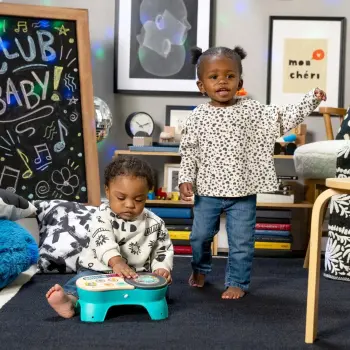 Baby Einstein Hape DJ Discovery Magic Touch Turntable - Ahşap Müzikli Oyuncak - 6