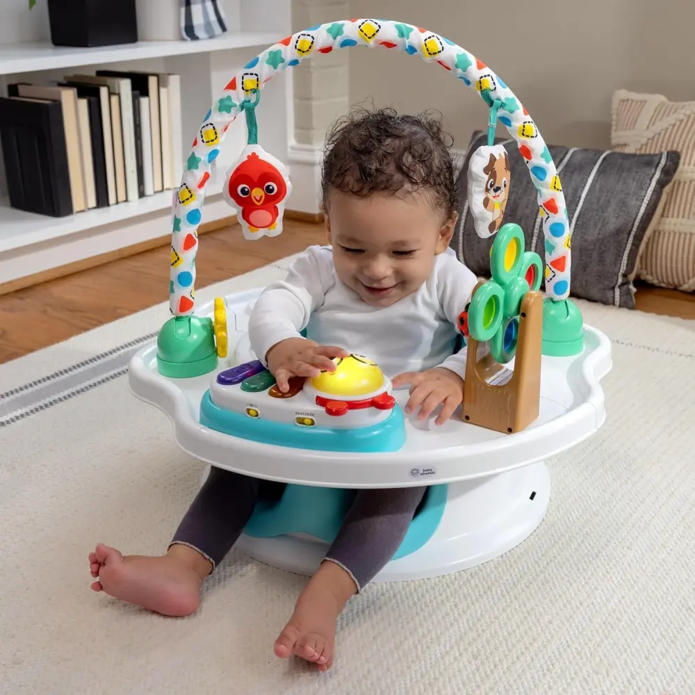 Baby Einstein SuperSeat Touch of Tunes 3'ü 1 Arada Portatif Mama Sandalyesi - 4