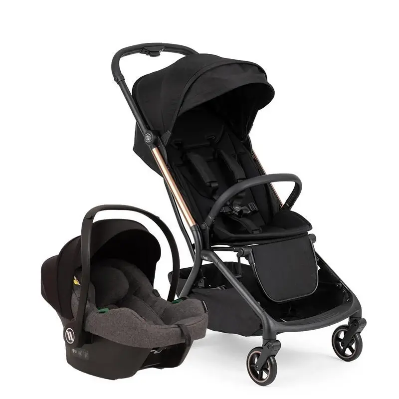 Bagi Atom Grey Cosmo Travel Sistem Bebek Arabası Black Gold