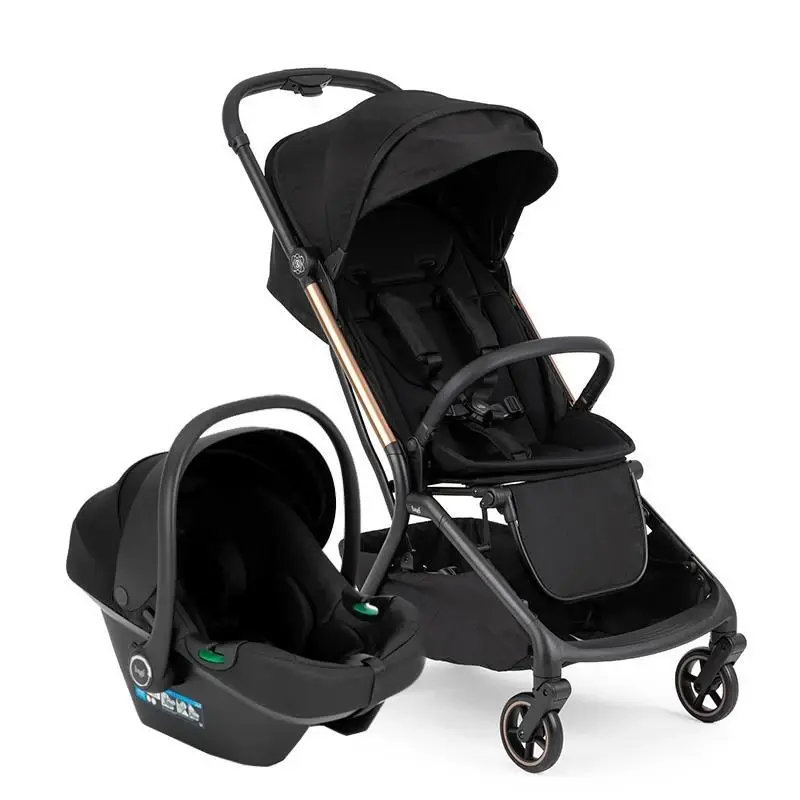 Bagi Atom Travel Sistem Bebek Arabası Black Gold - 1