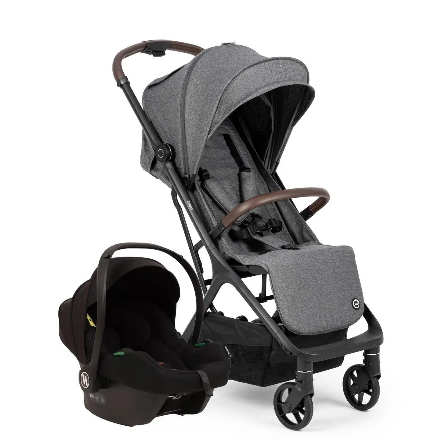 Bagi Compact Autofold Black Cosmo Travel Sistem Bebek Arabası Grey