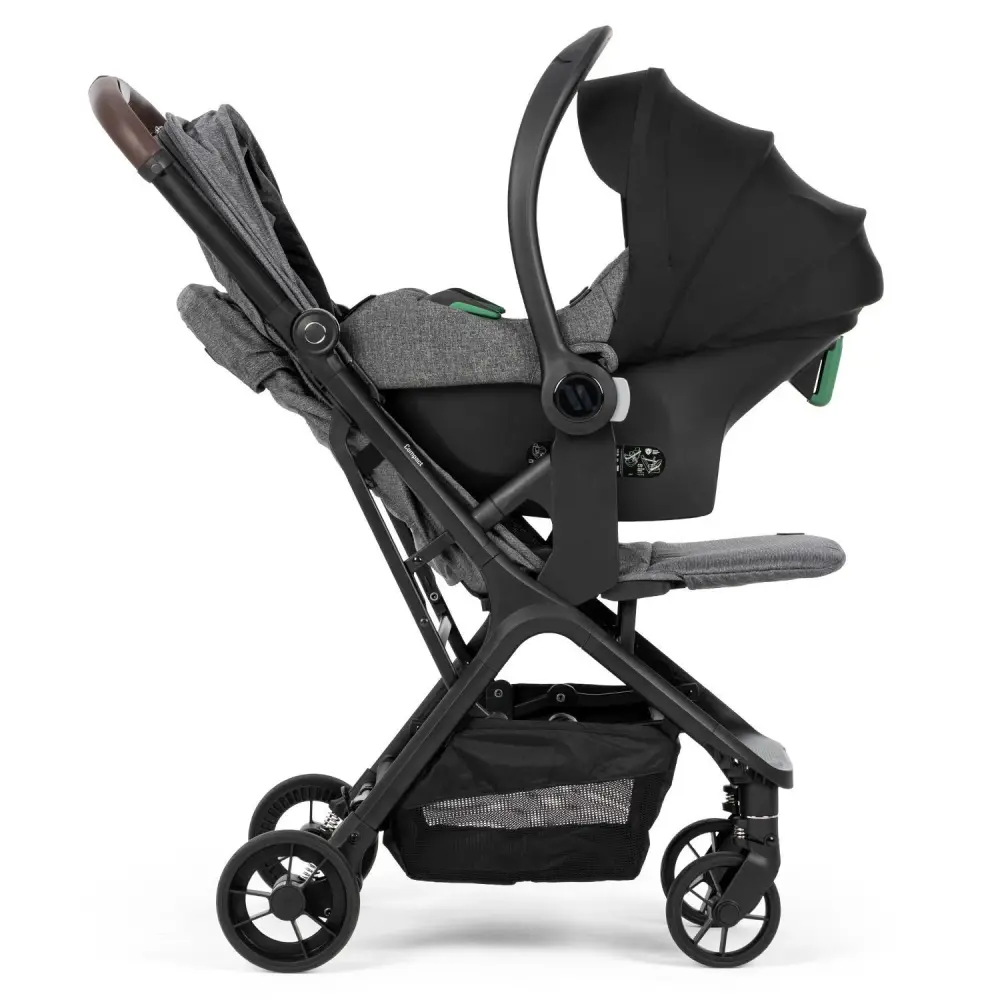 Bagi Compact Autofold Grey Cosmo Travel Sistem Bebek Arabası Black - 11