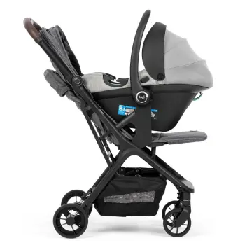 Bagi Compact Autofold Travel Sistem Bebek Arabası Grey - 10