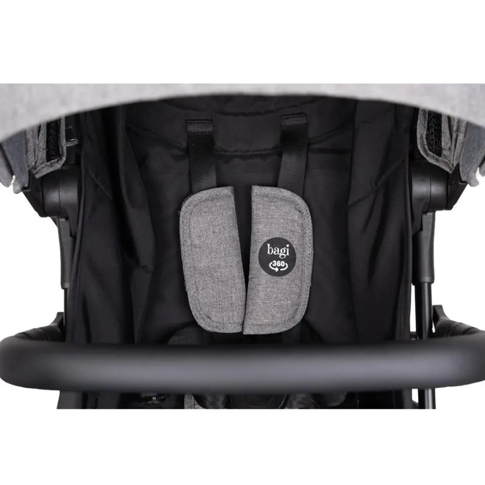 Bagi Gravity Autofold Cosmo Travel Sistem Bebek Arabası Grey - 11