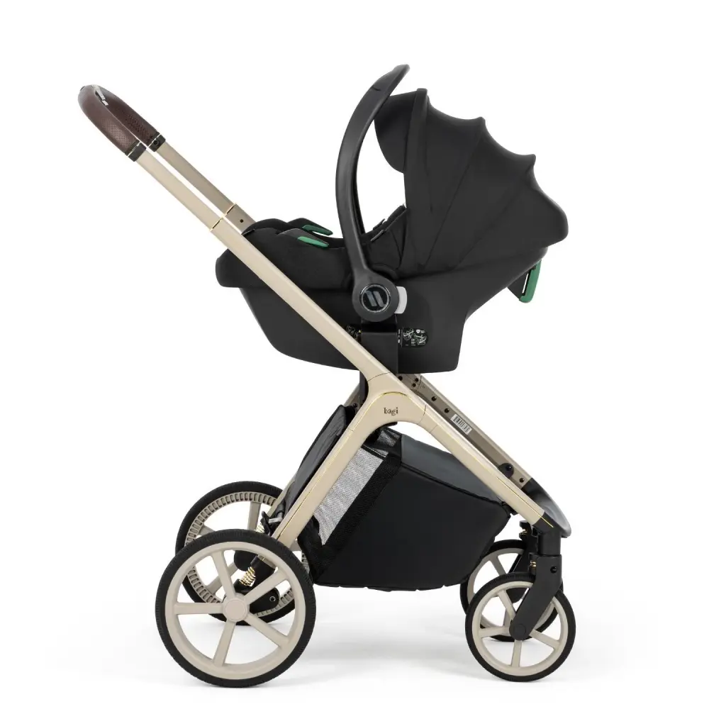 Bagi Heritage Black Cosmo Travel Sistem Bebek Arabası Beige - 9