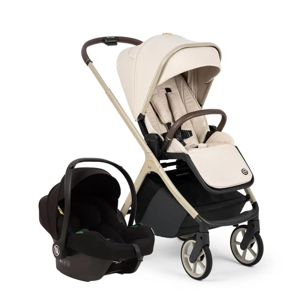 Bagi Heritage Black Cosmo Travel Sistem Bebek Arabası Beige - 1
