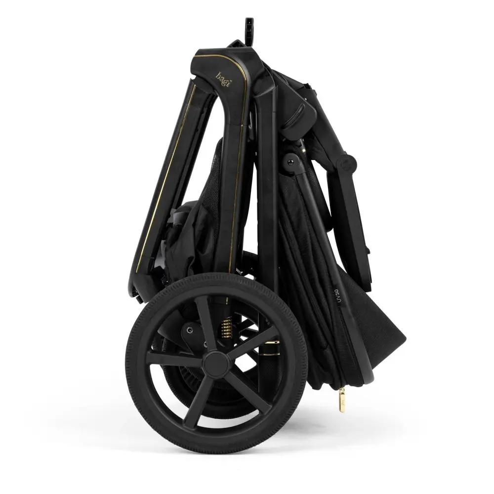 Bagi Heritage Portbebeli Set Bebek Arabası Black - 7