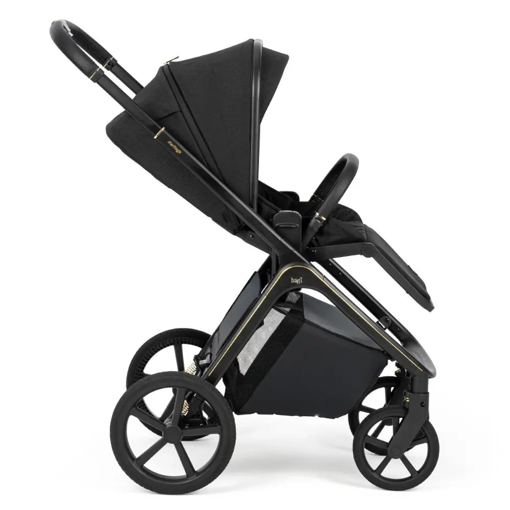 Bagi Heritage Portbebeli Travel Sistem Bebek Arabası Black - 5
