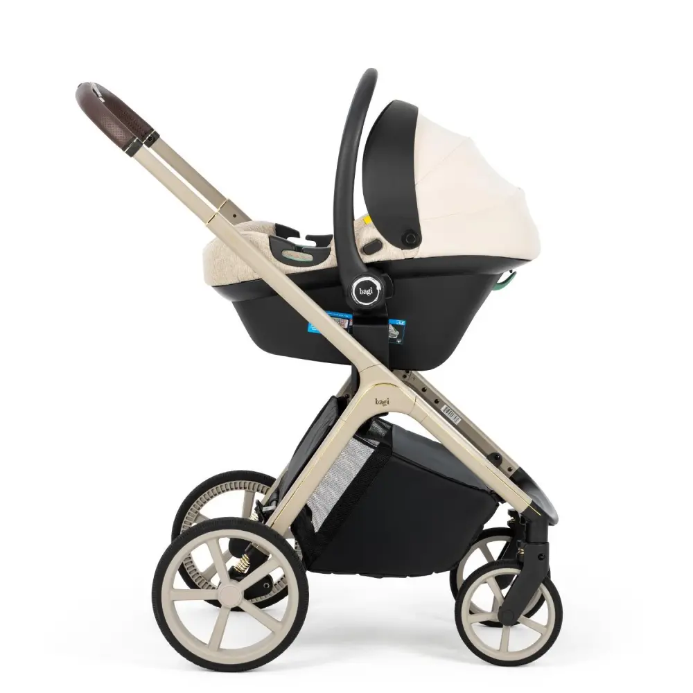 Bagi Heritage Travel Sistem Bebek Arabası Beige - 9