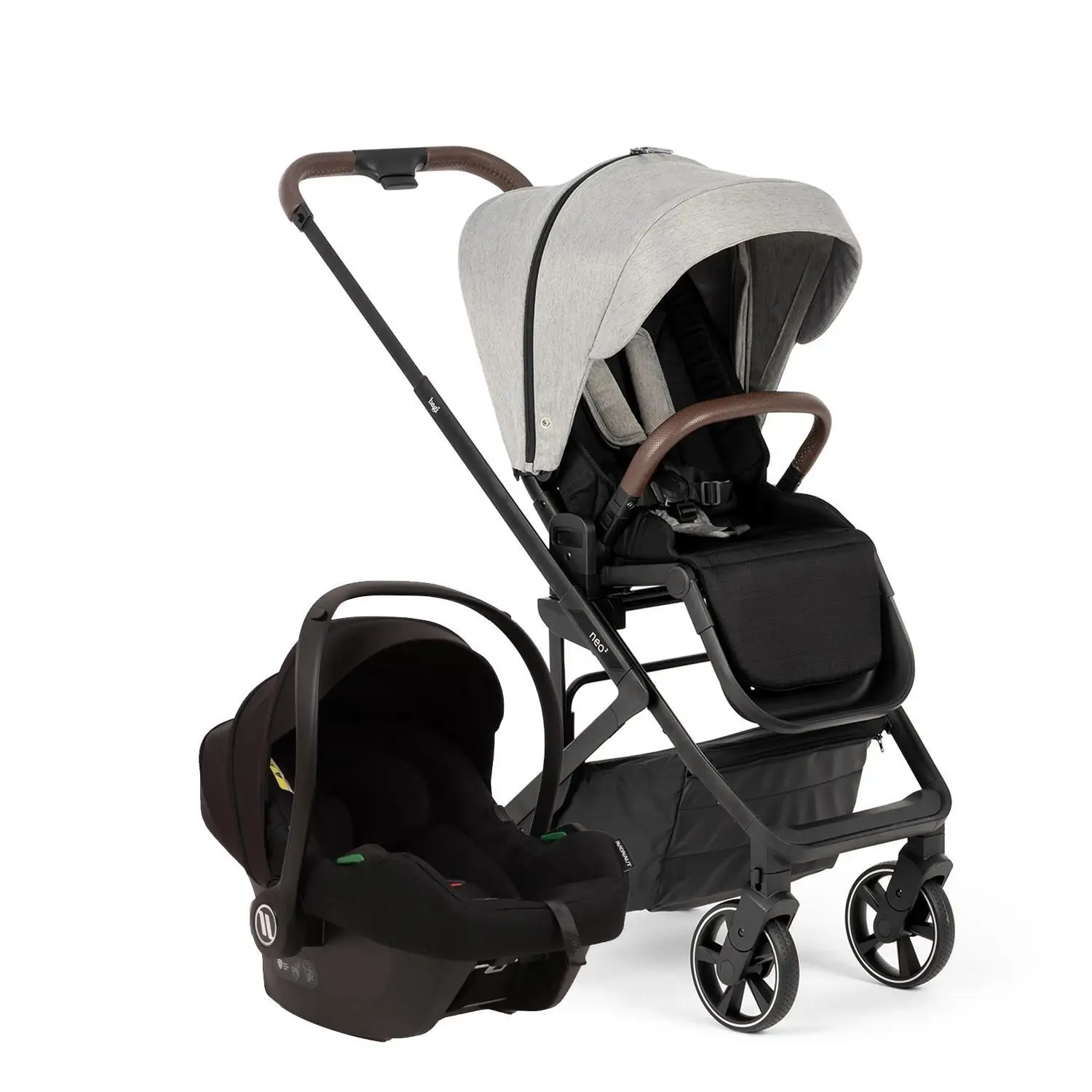 Bagi Neo 2 Cosmo Travel Sistem Bebek Arabası Greyson Black