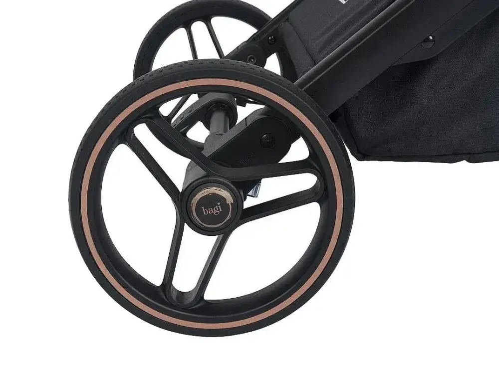 Bagi Neo 2 Eco Travel Sistem Bebek Arabası Black Gold - 12
