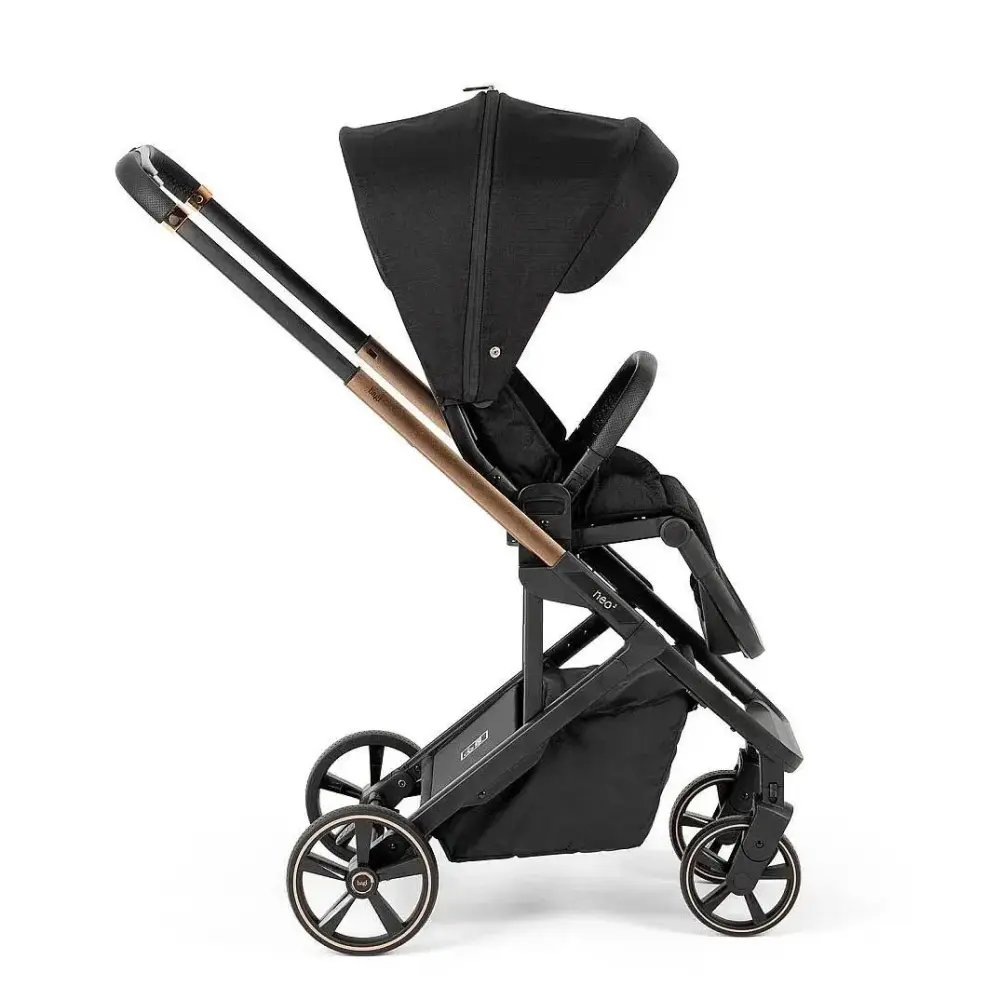 Bagi Neo 2 Eco Travel Sistem Bebek Arabası Black Gold - 6
