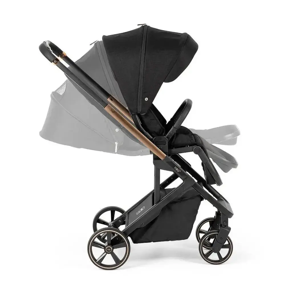 Bagi Neo 2 Eco Travel Sistem Bebek Arabası Black Gold - 4