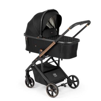 Bagi Neo 2 Portbebeli Travel Sistem Bebek Arabası Black Gold - Bagi (1)