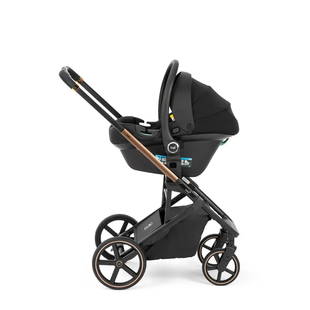 Bagi Neo Big Grey Cosmo Travel Sistem Bebek Arabası Black Gold - 8