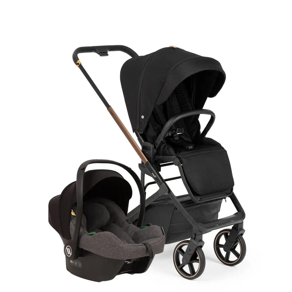 Bagi Neo Big Grey Cosmo Travel Sistem Bebek Arabası Black Gold - 1