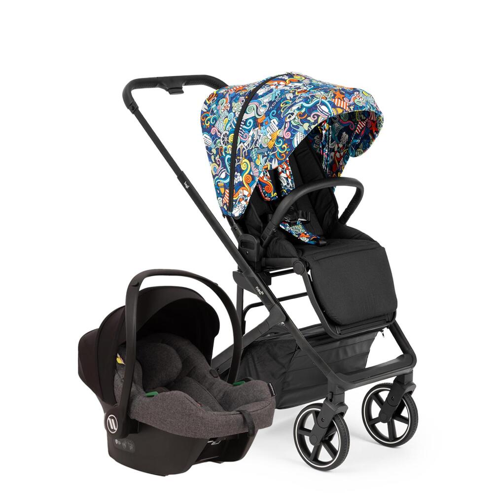 Bagi Neo Big Grey Cosmo Travel Sistem Bebek Arabası Multicolor 