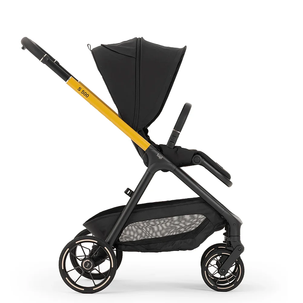 Bagi S500 Autofold Bebek Arabası Black Gold - 4