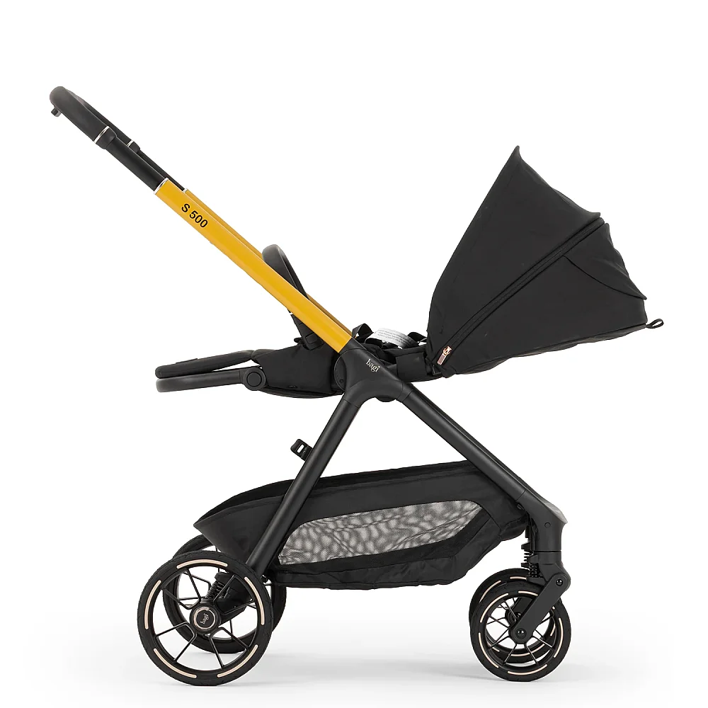 Bagi S500 Autofold Bebek Arabası Black Gold - 9