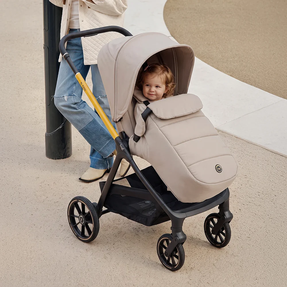 Bagi S500 Autofold Bebek Arabası Light Brown - 3