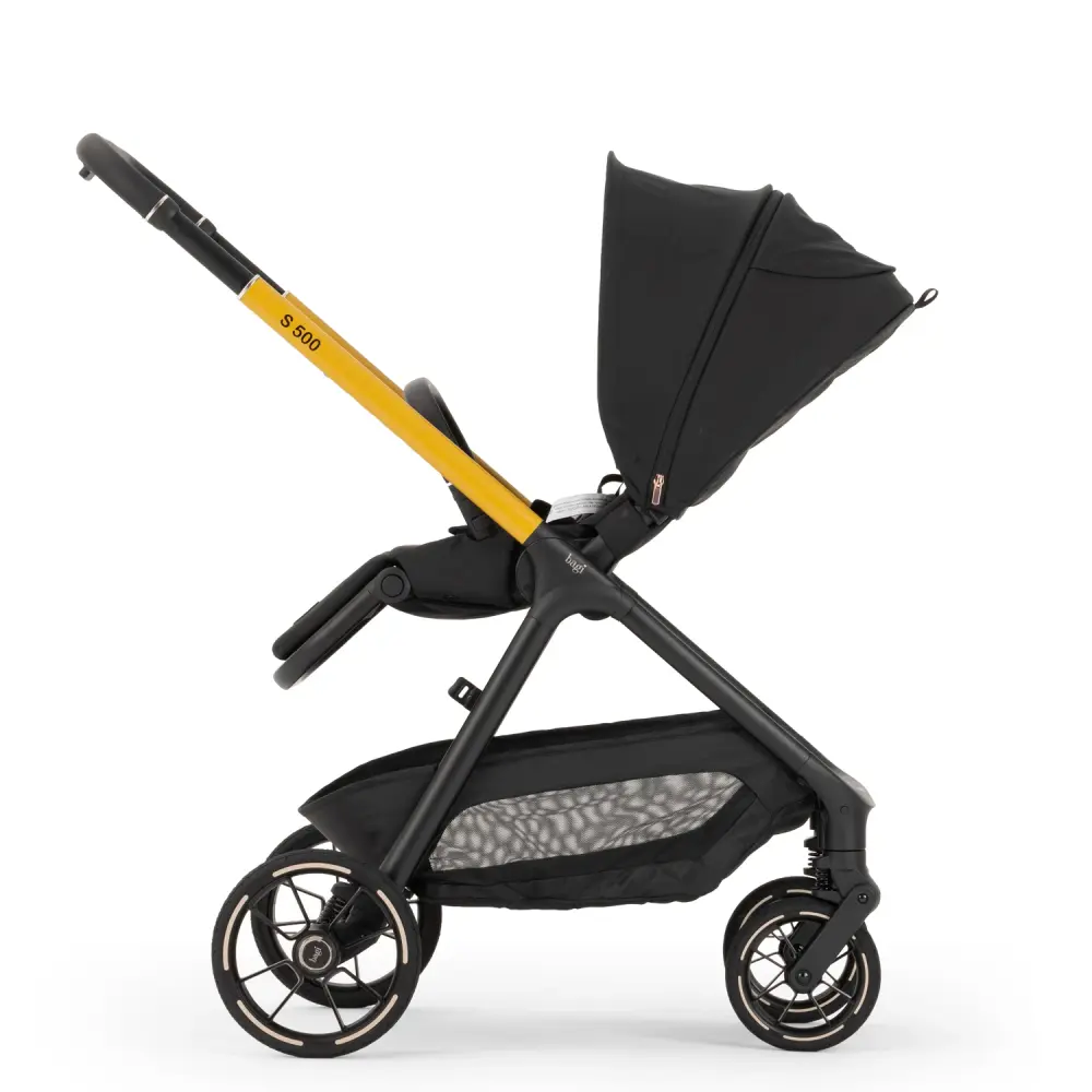Bagi S500 Autofold Cosmo Travel Sistem Bebek Arabası Black Gold Grey - 10