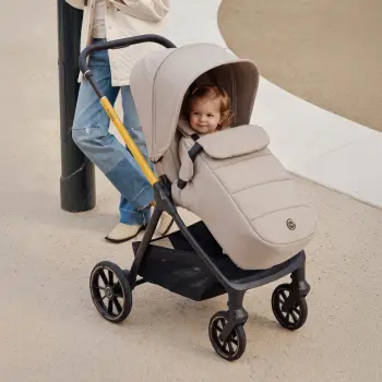 Bagi S500 Autofold Travel Sistem Bebek Arabası Light Brown Grey - 5