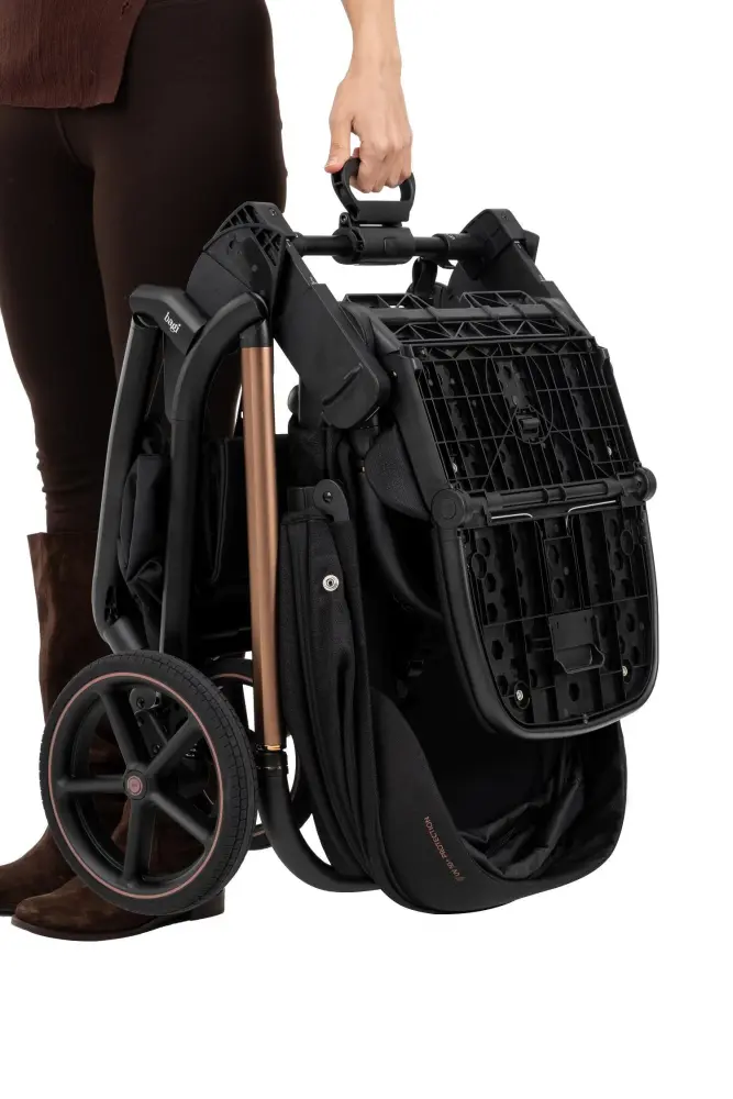 Bagi Xenon Bebek Arabası Black Gold - 8