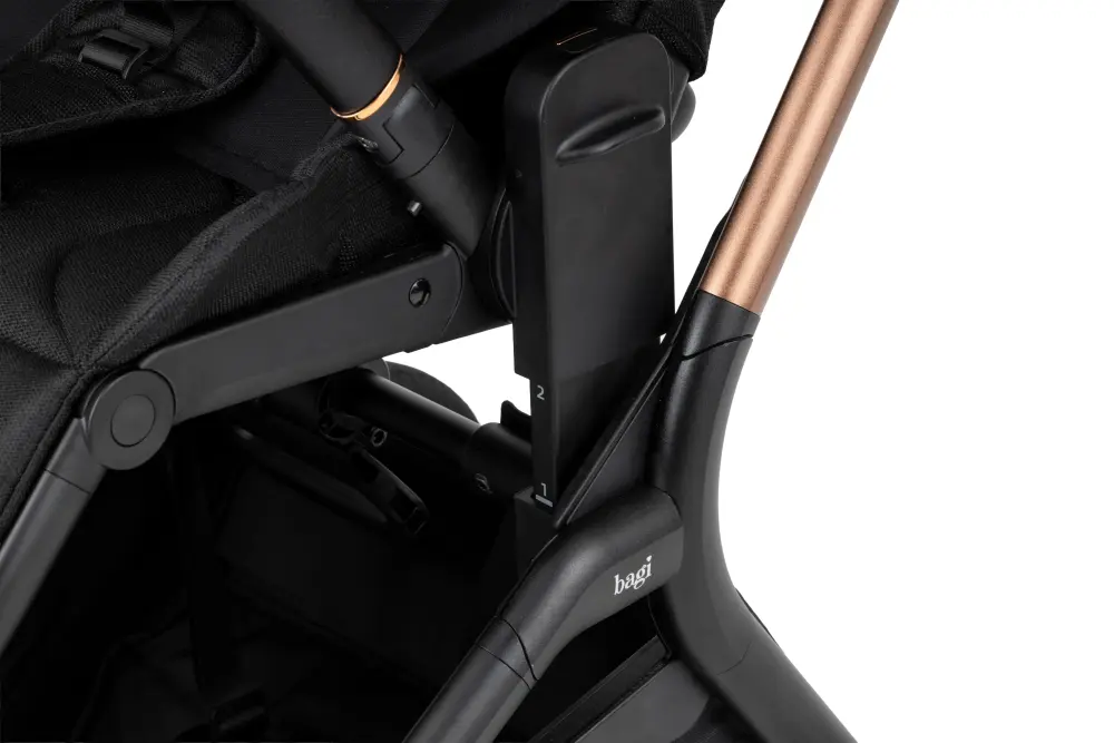 Bagi Xenon Black Cosmo Travel Sistem Bebek Arabası Black Gold - 20