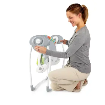 Bright Starts Yağmur Ormanı Taşınabilir Salıncak - 9
