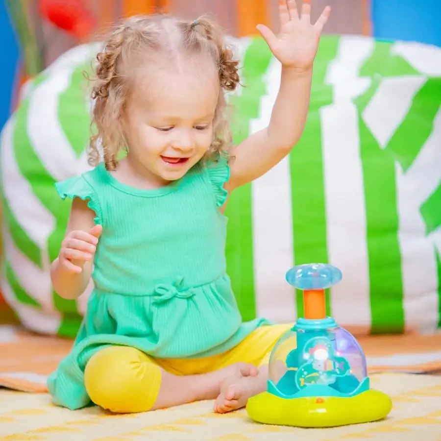 Brights Starts Bas ve Eğlen Spinner Müzikli Oyuncak - 13