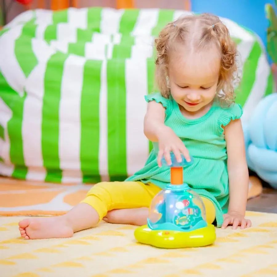 Brights Starts Bas ve Eğlen Spinner Müzikli Oyuncak - 12
