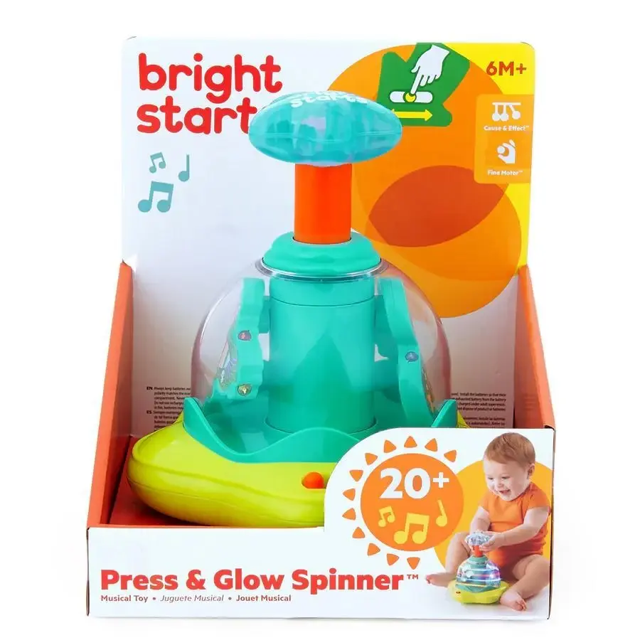 Brights Starts Bas ve Eğlen Spinner Müzikli Oyuncak - 7