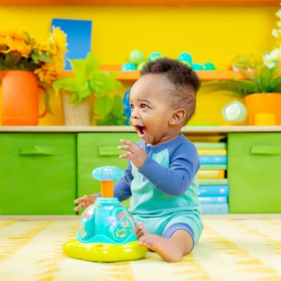 Brights Starts Bas ve Eğlen Spinner Müzikli Oyuncak - 5