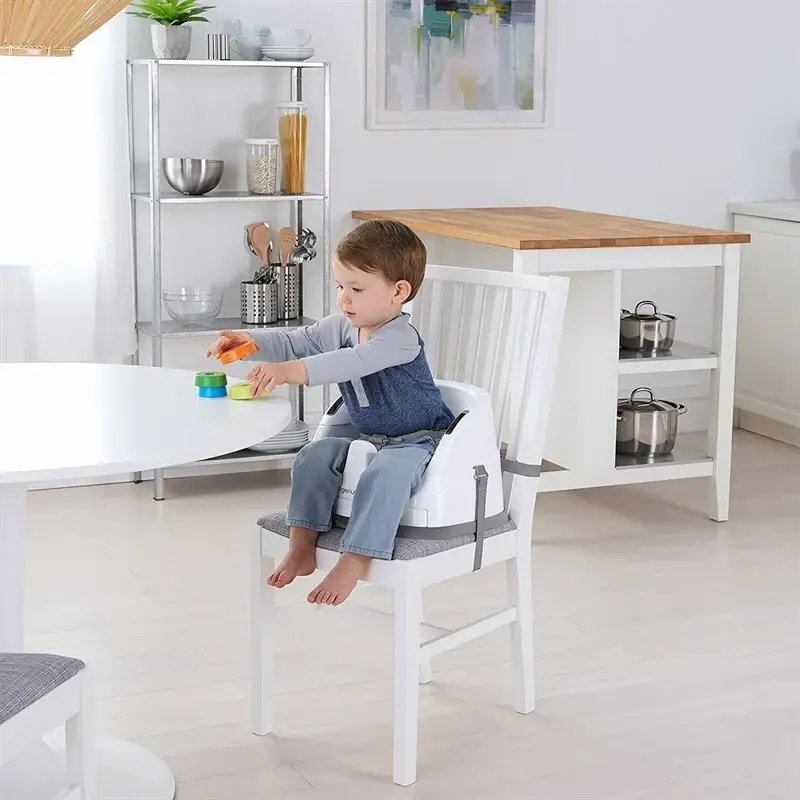 Ingenuity Baby Base Portatif Mama Sandalyesi Slate - 3