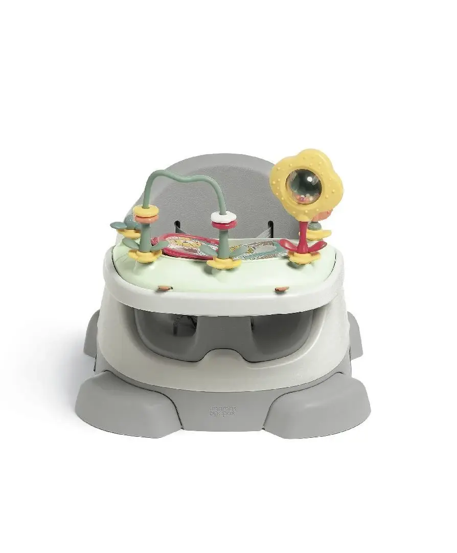 Mamas Papas Baby Bug Portatif Mama Sandalyesi Pebble Grey Oyun Tepsili