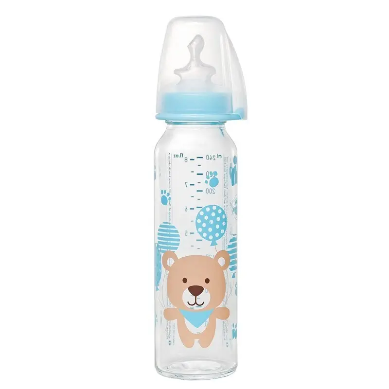 Nip 250 ml Antikolik Cam Biberon Erkek - 2