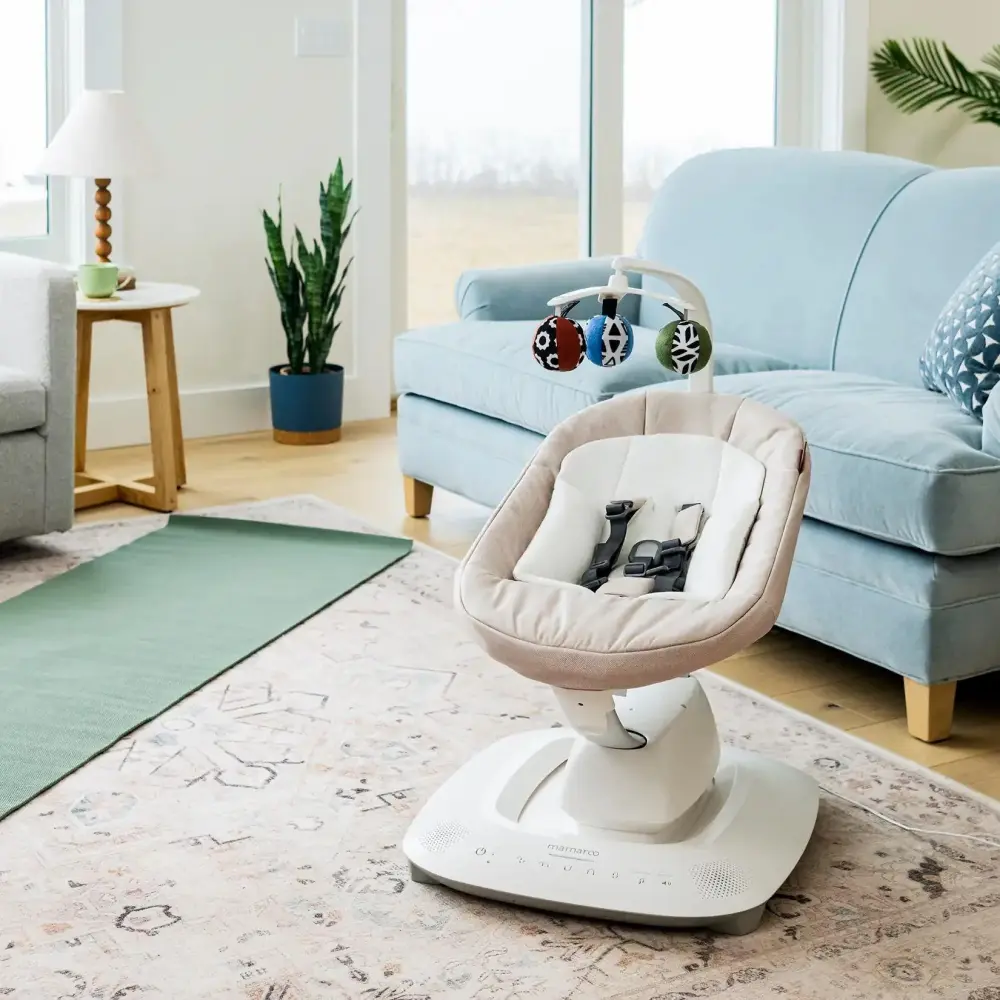 Uppababy 4moms 2026 MamaRoo 5.0 Elektrikli Ana Kucağı Camila - 7