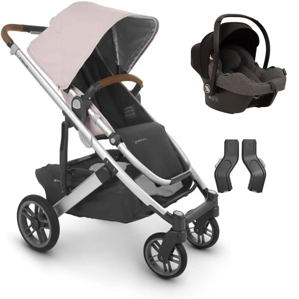 Uppababy Cruz V2 Cosmo Travel Sistem Bebek Arabası Alice - Grey - 1