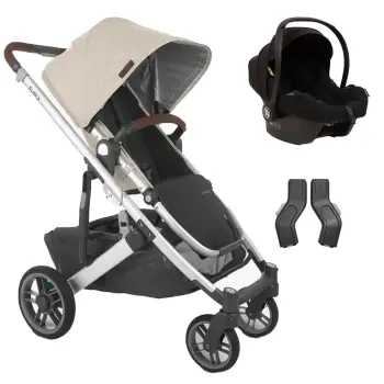 Uppababy Cruz V2 Cosmo Travel Sistem Bebek Arabası Declan - Black