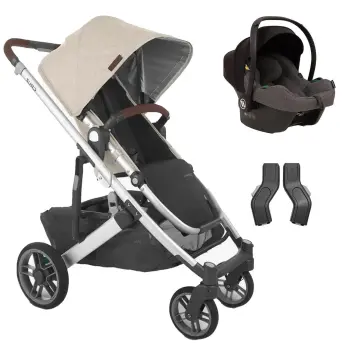 Uppababy Cruz V2 Cosmo Travel Sistem Bebek Arabası Declan - Grey