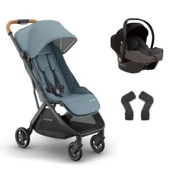 Uppababy Minu V3 Cosmo Travel Sistem Bebek Arabası Dillan - Grey