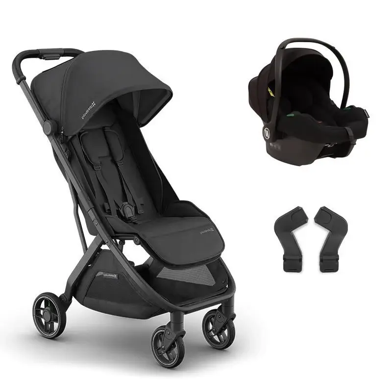 Uppababy Minu V3 Cosmo Travel Sistem Bebek Arabası Jake Black