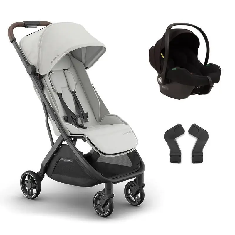 Uppababy Minu V3 Cosmo Travel Sistem Bebek Arabası Savannah Black