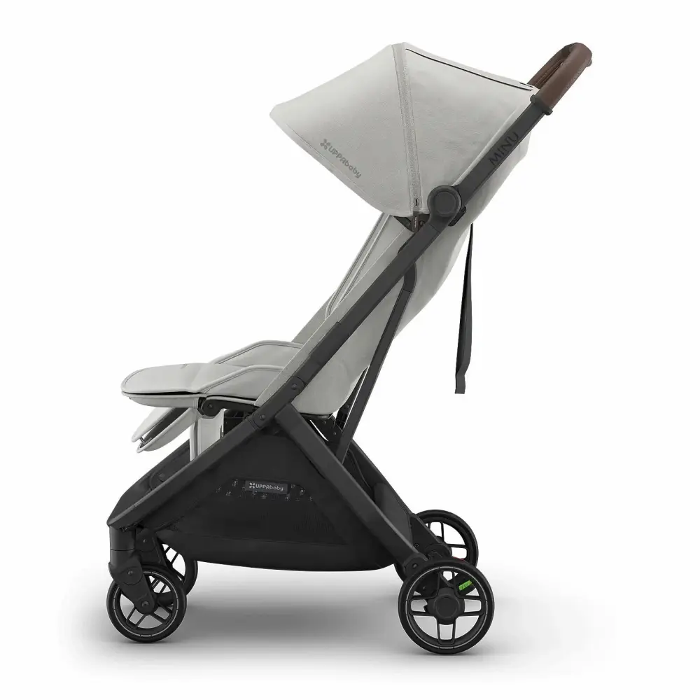 Uppababy Minu V3 Cosmo Travel Sistem Bebek Arabası Savannah - Grey - 4