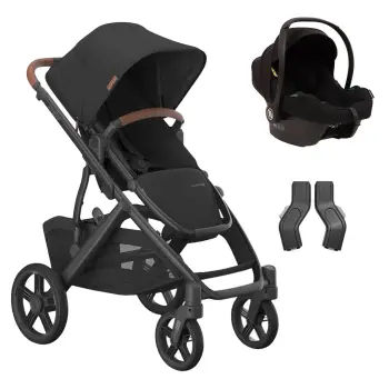 Uppababy Vista V3 Cosmo Travel Sistem Bebek Arabası Nori - Black