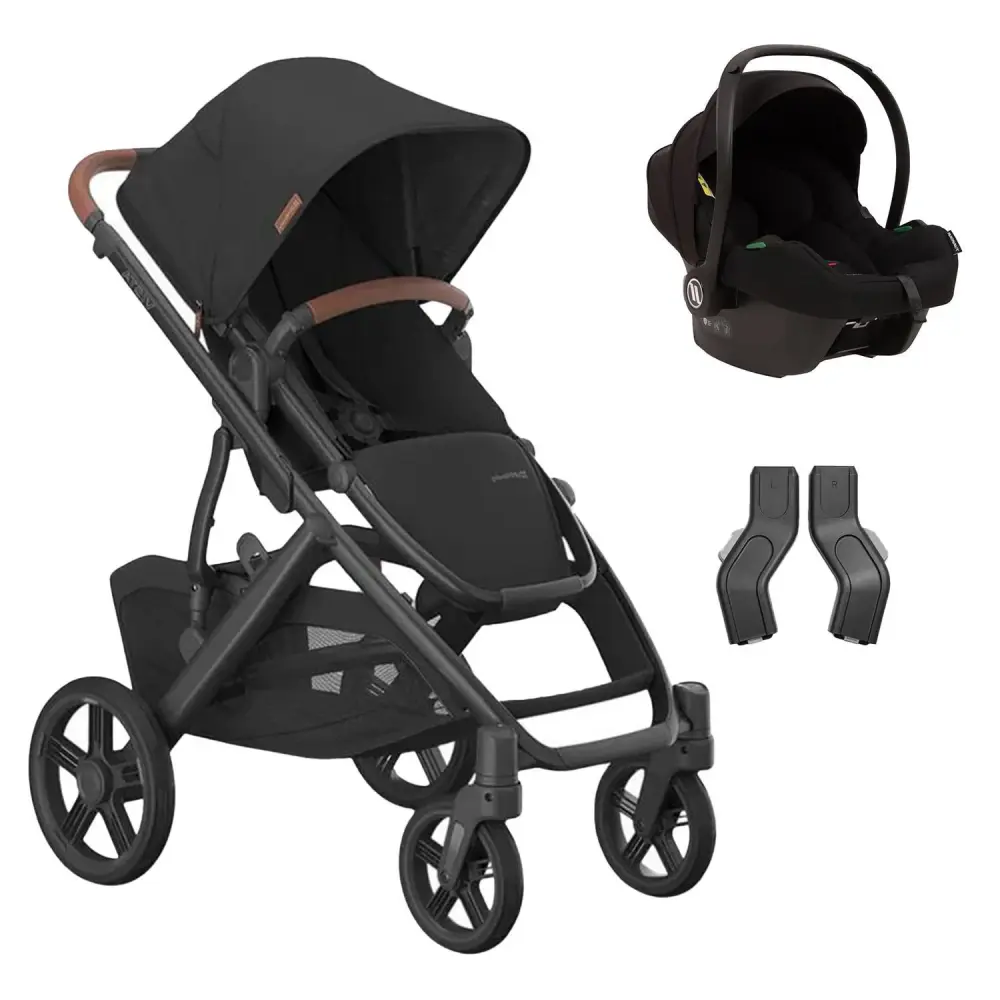Uppababy Vista V3 Cosmo Travel Sistem Bebek Arabası Nori - Black - 1