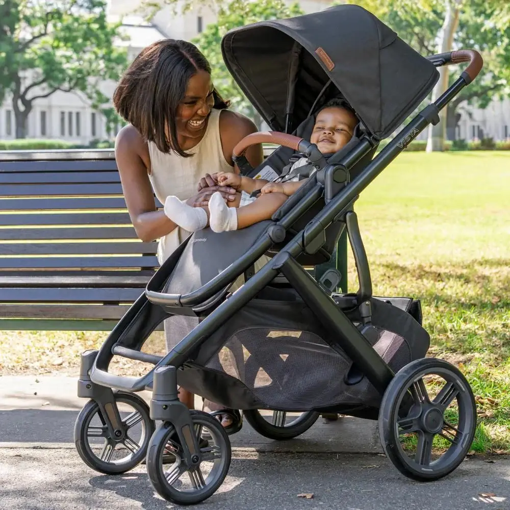 Uppababy Vista V3 Cosmo Travel Sistem Bebek Arabası Nori - Grey - 12