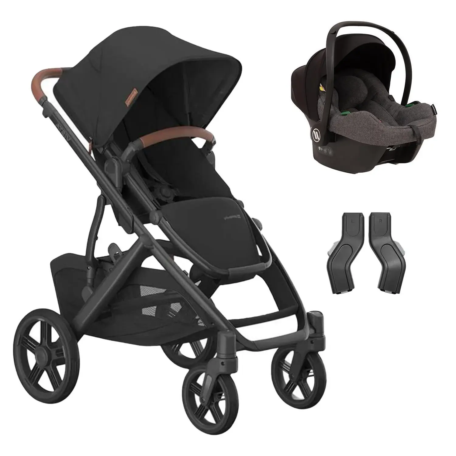 Uppababy Vista V3 Cosmo Travel Sistem Bebek Arabası Nori Grey